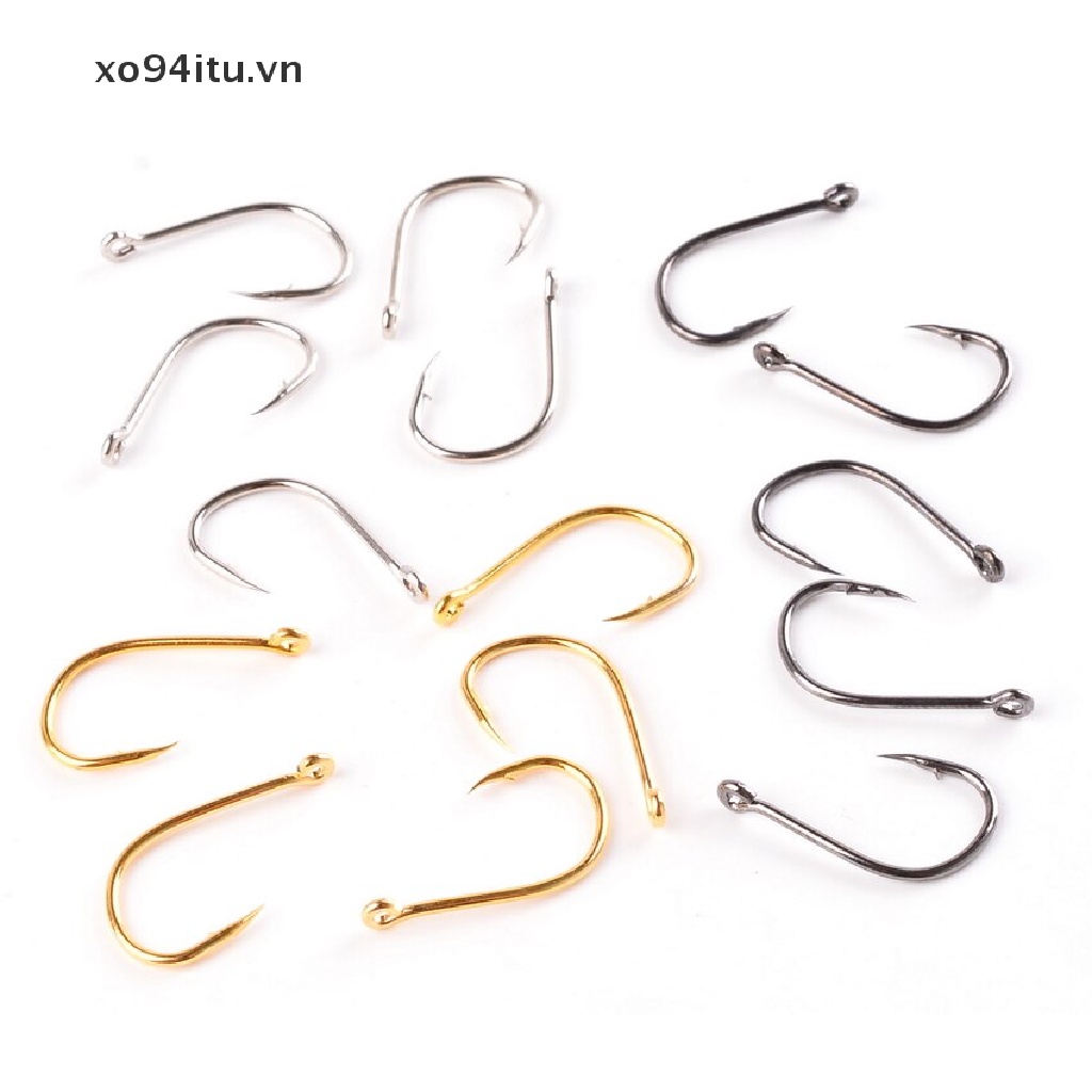 Set 100 Lưỡi Câu Cá Bằng Thép Carbon