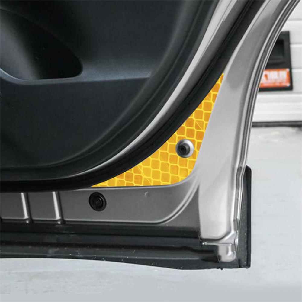 Bộ 10 Miếng Dán Phản Quang Cảnh Báo Mở Cửa Xe Hơi An Toàn Cho Toyota Harrier 2021 2022 N9Y7