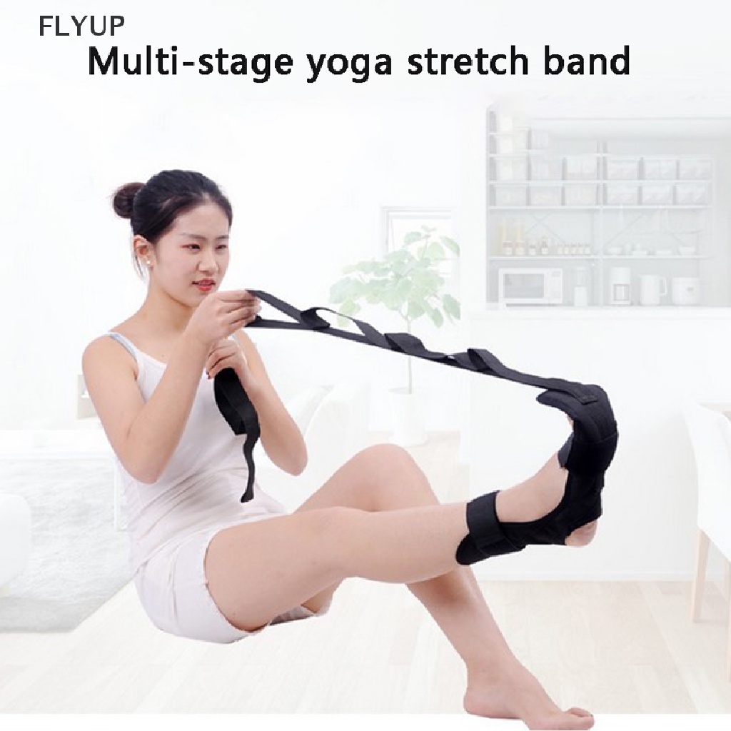 FLYUP Yoga Ligament Stretching Belt Foot Drop Strap Leg Training Foot Correct Ankle VN