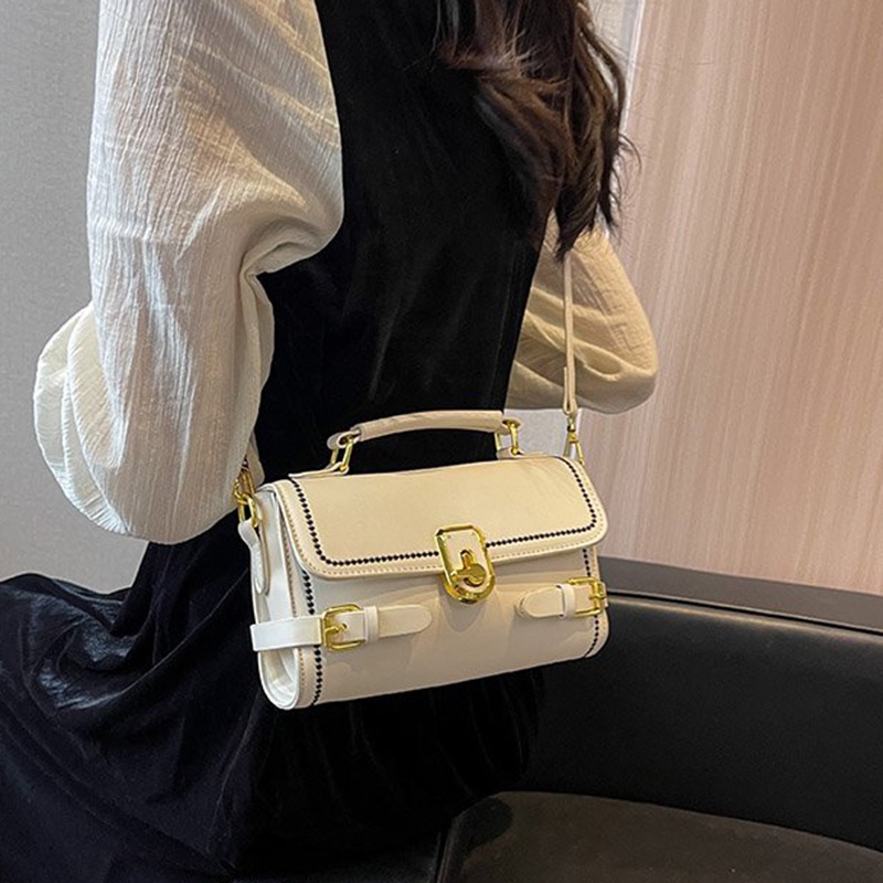 Túi đeo chéo IELGY dáng vuông nhỏ phong cách Pháp thời trang cao cấp cho nữ