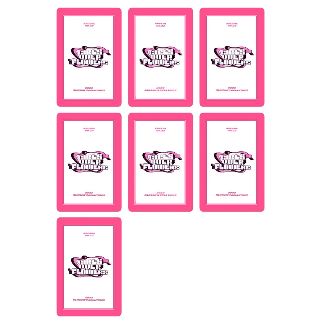 Bộ Thẻ Hình Lomo Nhóm Nhạc NMIXX 2023