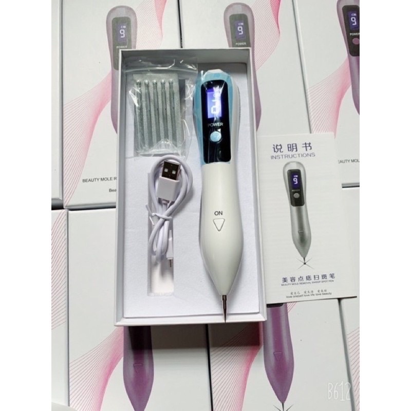 Máy đốt nốt ruồi, mụn thịt, triệt ổ hôi nách 9 cấp