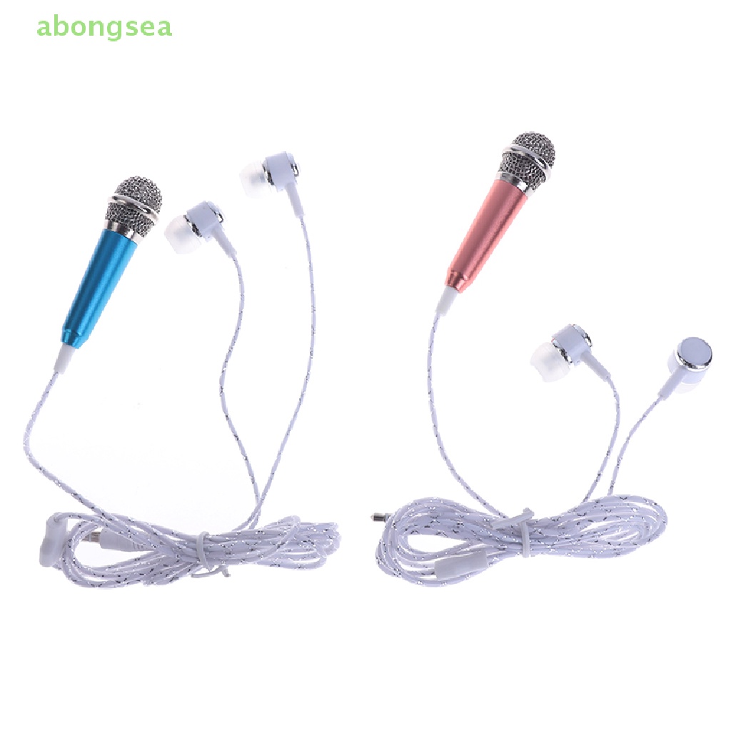 Micro Mini Có Giá Đỡ Jack 3.5mm Cho Studio Karaoke