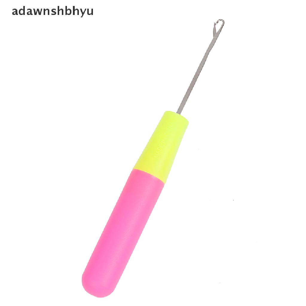 adawnshbhyu 5pcs/Set Plastic Crochet  Braiding Latch Hook Weaving Hair Craft VN