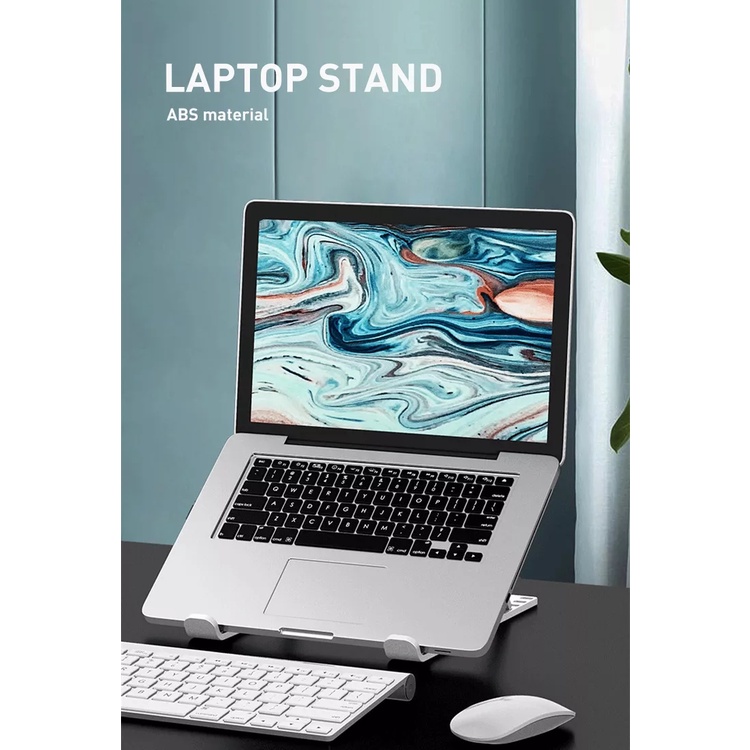 Coza Giá Đỡ Máy Tính Bảng Máy Tính Bảng N3 Abs Giá Đỡ Nâng Cao Tản Nhiệt Máy Tính Để Bàn Có Thể Gập Lại Dễ Dàng Đóng Cho Máy Tính Xách Tay 10-16 Inch