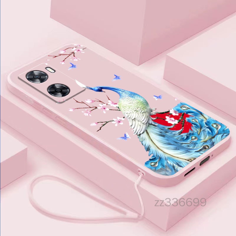 Ốp ĐiệN ThoạI HọA TiếT TráI ĐàO Cho OPPO A57 2022 4G 5G A77S A77 4G A77 5G A73 2020 A97 K10 4G