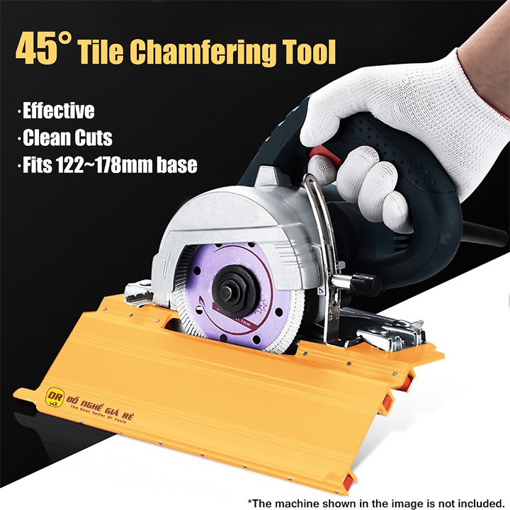 Giá Đỡ Máy Mài Cắt Gạch Cầm Tay Gá Líp Cạnh Gạch Để Bàn Cắt Gạch Lưỡi Cắt Gạch Góc 45 độ