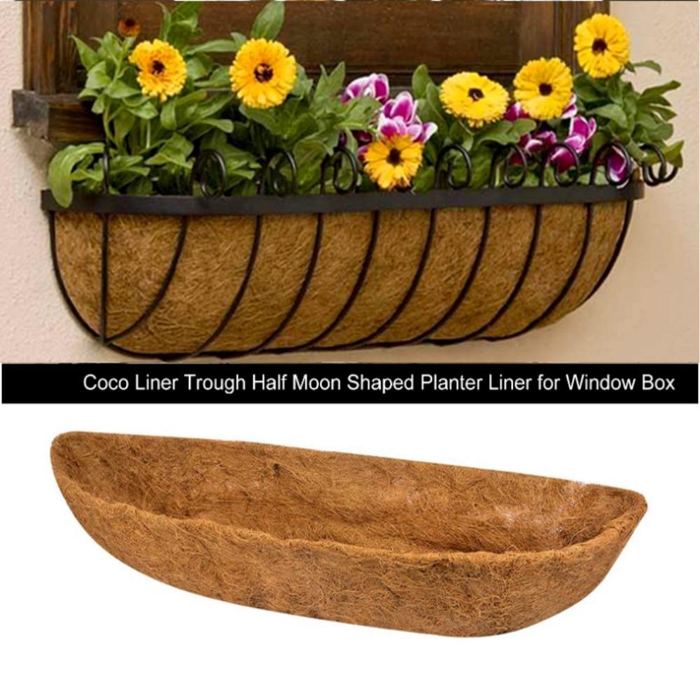 Giỏ Treo Bằng Xơ Dừa Thay Thế Tiện Dụng Cho Sân Vườn