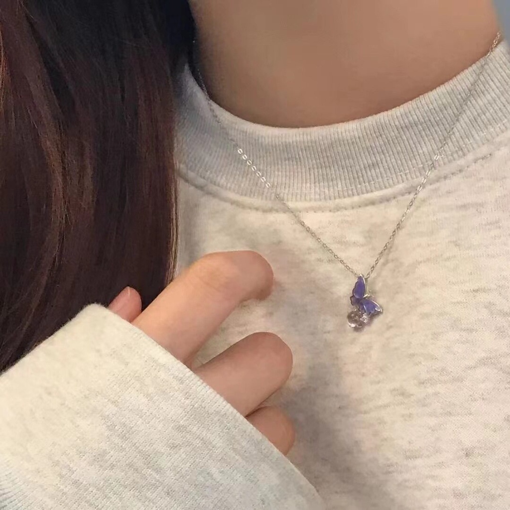 Vòng cổ Hình Bướm Thời Trang Dành Cho Nữ