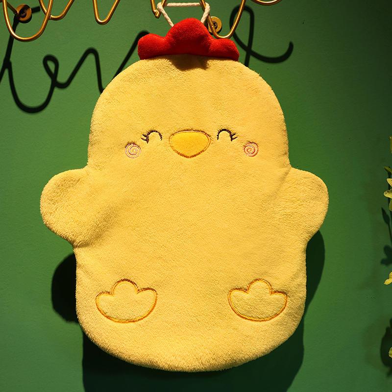 Khăn Lau Tay Họa Tiết Hoạt Hình Dễ Thương Dành Cho Nhà Bếp / Phòng Tắm