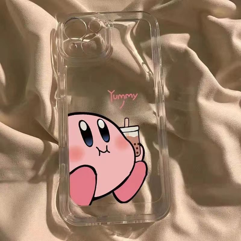 ✅Ốp Điện Thoại Mềm Trong Suốt Họa Tiết Trà Sữa Cho iPhone 14 / 13 12 / 11promax xr / xs 7 / 8pins 5OT4