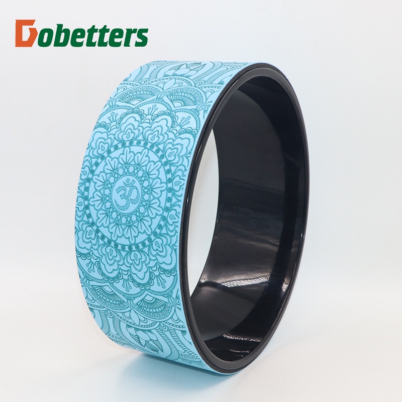 Vòng Tập Yoga  Vano House Bọc Cao Su PU Cao Cấp Chống Trơn Trượt Khung Nhựa ABS In Hoa Văn