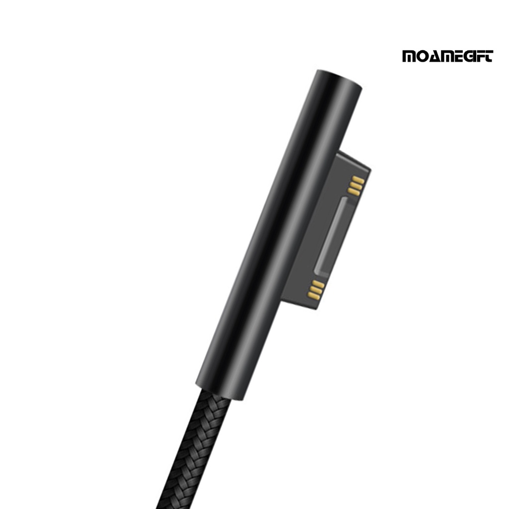 Dây Cáp Sạc Nhanh PD Loại C 65W 15V 4A Cho Laptop Microsoft Surface Pro 3 / 4 / 5 / 6 / Go / Book 1 / Book 2