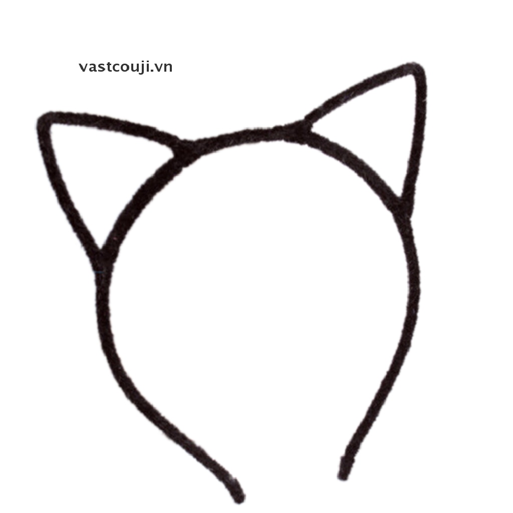 Băng Đô Tai Mèo Nhiều Màu Sắc Dễ Thương Cho Nữ