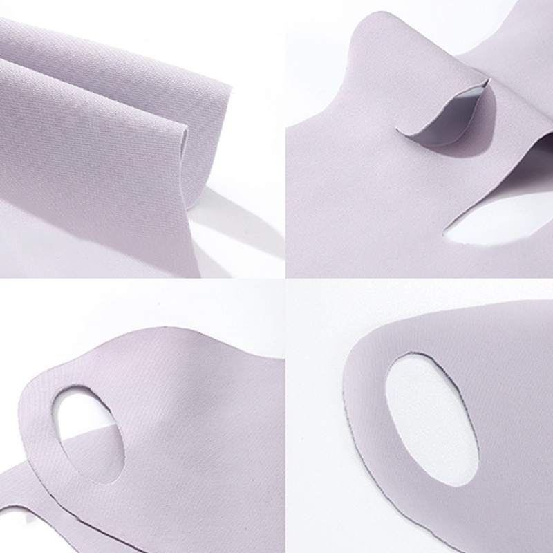 Khẩu Trang Chống Nắng Bằng Lụa Lạnh Thoáng Khí Thoải Mái Có Thể Tái Sử Dụng