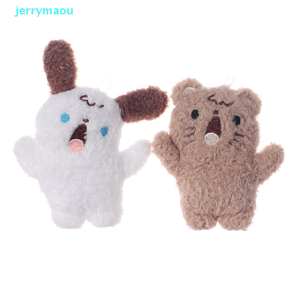 Móc Khóa Thỏ Nhồi Bông 9 * 10cm Trang Trí Túi Xách