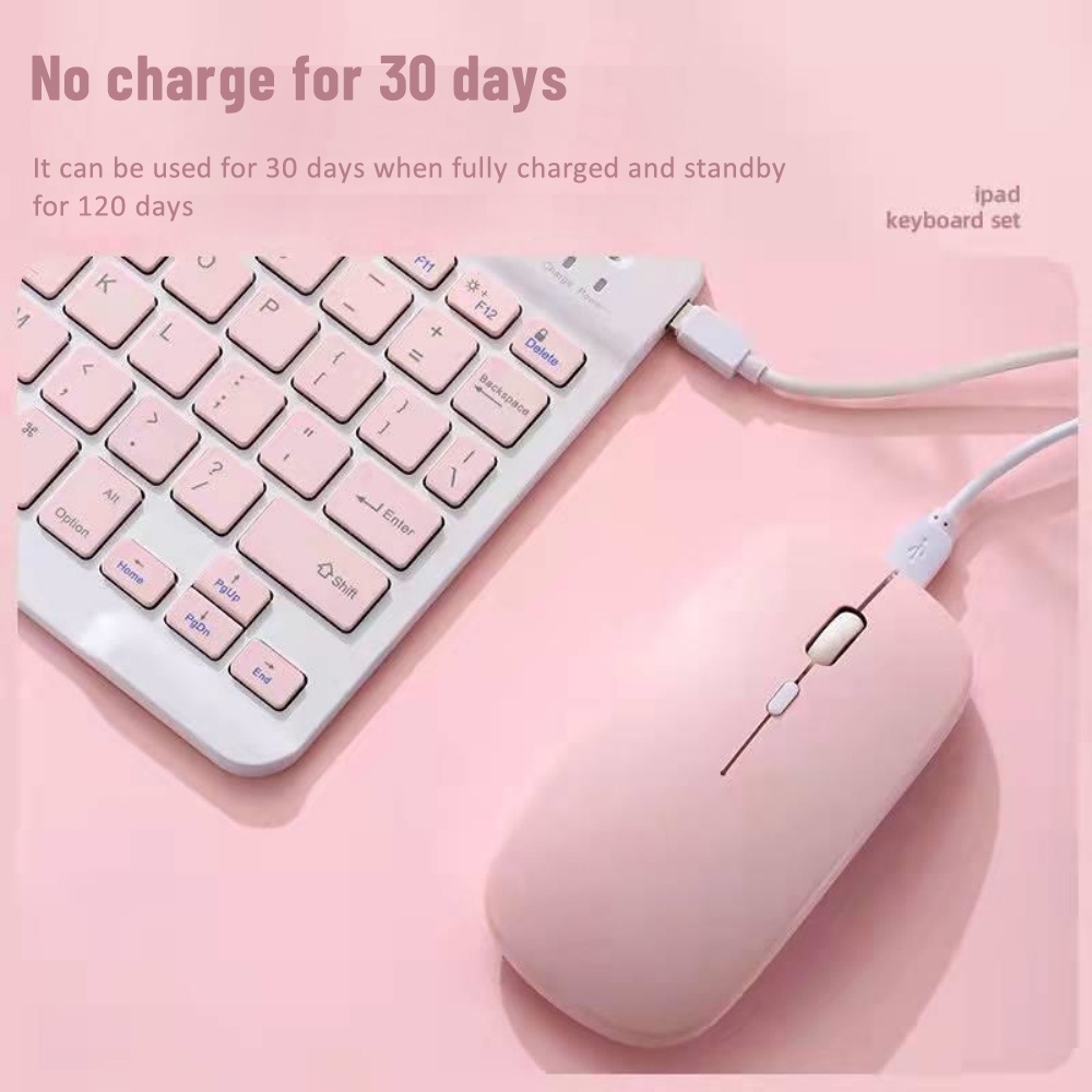 Chuột Bluetooth Không Dây Cho Ipad 2.4G Usb Android Máy Tính Xách Tay Pc Cloud1