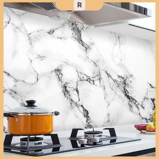Decal dán bếp cách nhiệt VÂN ĐÁ TRẮNG Y5020 khổ 60cm (giá bán 1m)