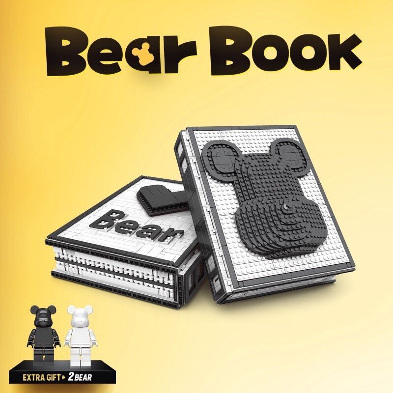 Đồ chơi Lắp ráp Mô hình bộ sưu tập Gấu Bear Book LQS 6301 2622pcs