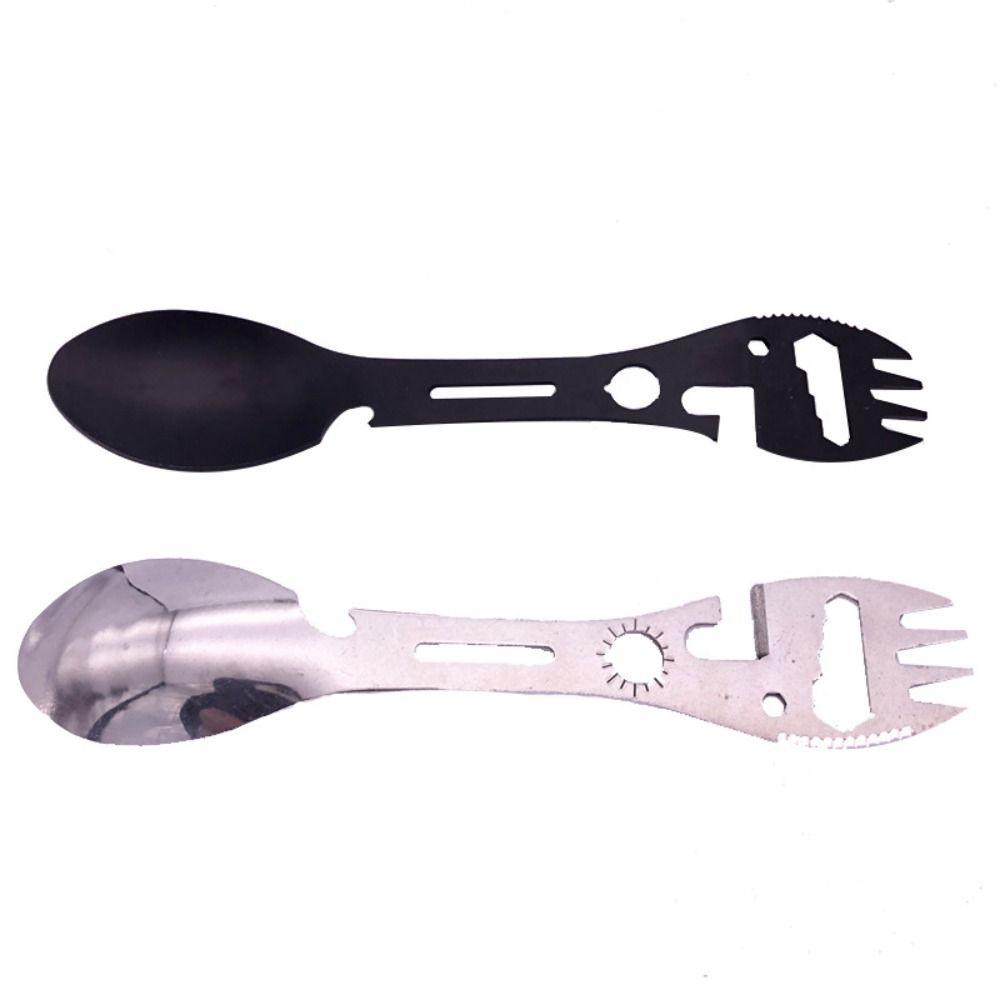 NORMAN Muỗng Kiêm Dụng Cụ Mở Nắp Chai Đa Năng Tiện Dụng Khi Đi Cắm Trại