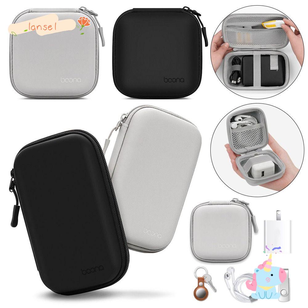 Hộp Đựng Dây Cáp Sạc / Tai Nghe Kỹ Thuật Số Mini Tiện Dụng