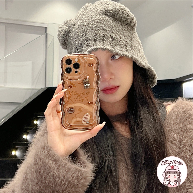 Ốp Điện Thoại TPU Mềm Trong Suốt Chống Va Đập Chống Bụi Hình Hạt Cà Phê 3D Cho IPhone 14 Pro Max 13 12 11 Pro Max