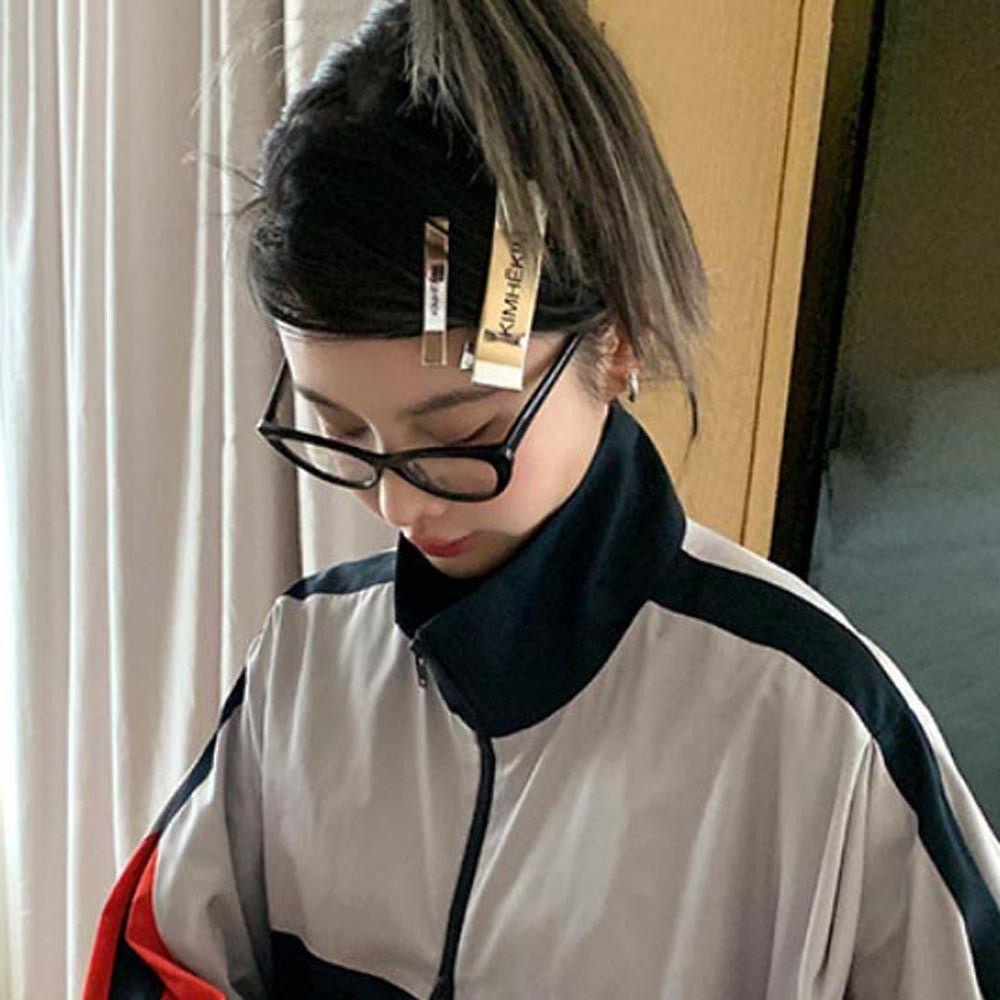 Kẹp Tóc Hình Mona Sáng Tạo Thanh Lịch Cho Nữ|Kẹp Tóc Mỏ Vịt Cỡ Lớn Màu Sắc Thời Trang Hàn Quốc