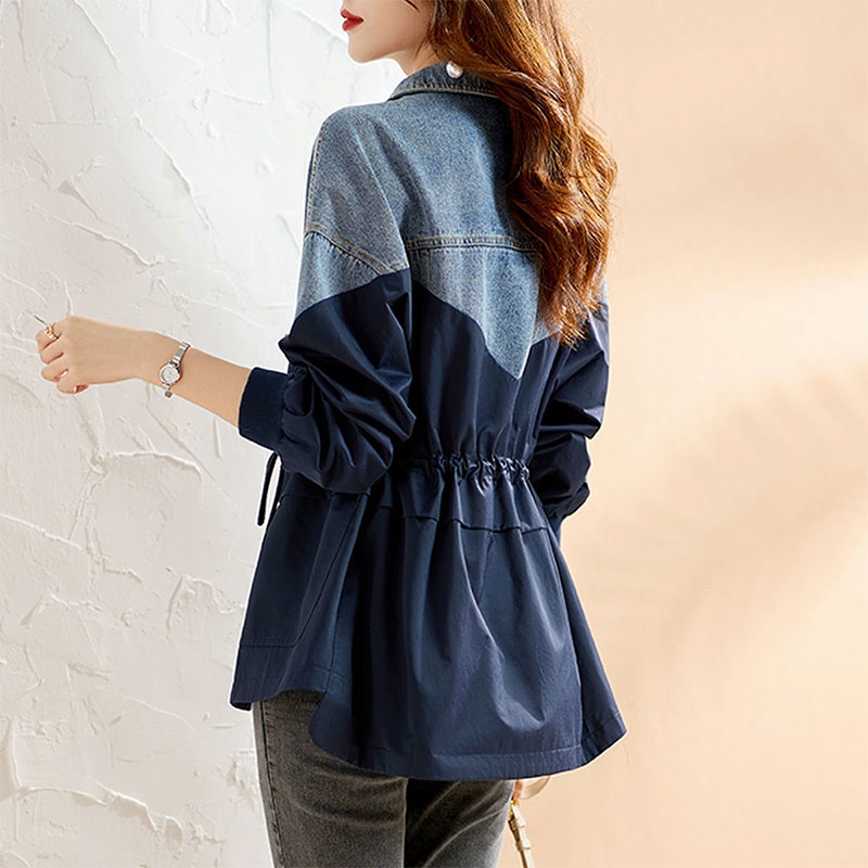 Áo Khoác Denim Thời Trang Thoáng Khí Thoải Mái Cá Tính