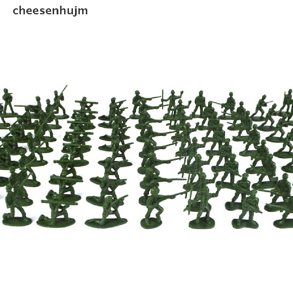 Bộ 100 Mô Hình Lính Mini Cho Bé Chơi Trò Chiến Tranh Màu Sắc Ngẫu Nhiên