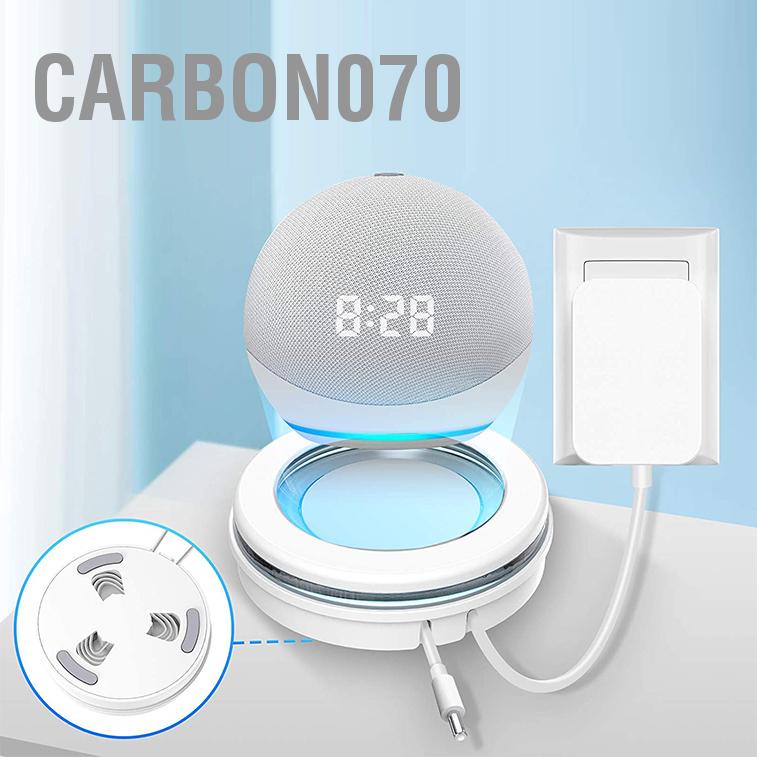 Carbon070 Đế loa Cấu trúc đơn giản Cố định chắc chắn Giá đỡ cho Dot 4th 5th White