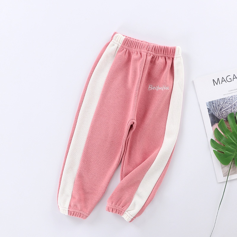 Quần Dài Thể Thao Thời Trang Xuân Thu Cho Bé