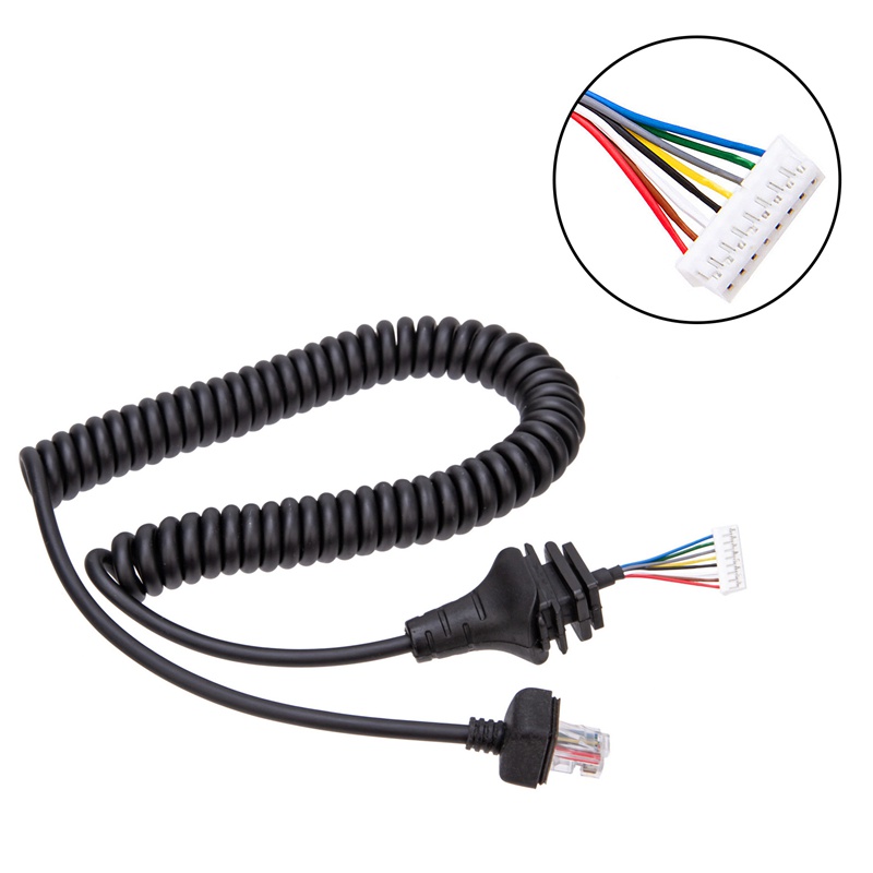 Bộ Đàm Cầm Tay 8 Pin HM-152 Dây Cáp PU Dành Cho ICOM IC-2820H IC2825E