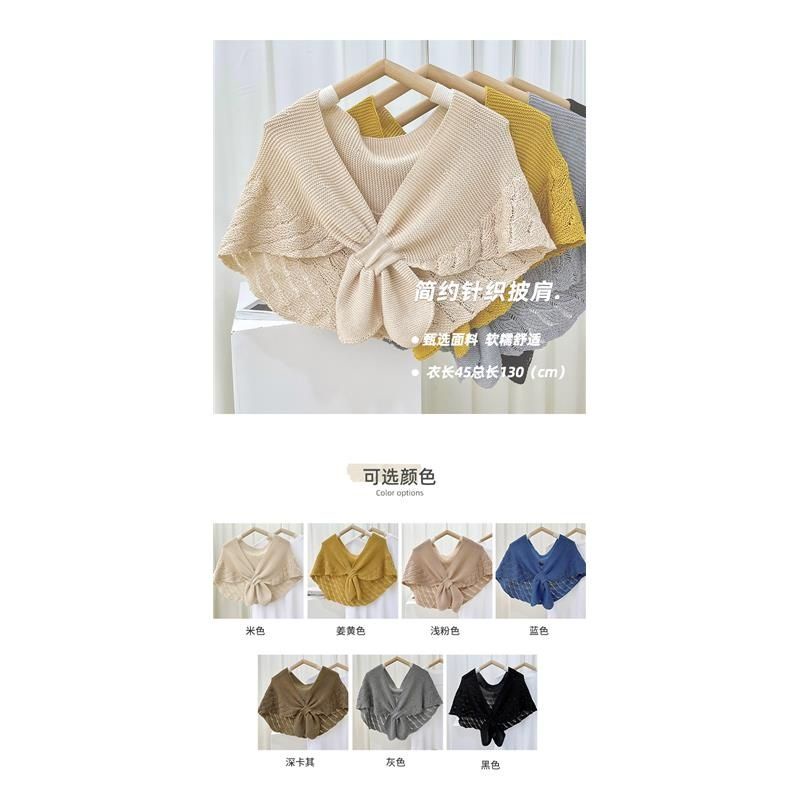 ⌘Khăn Choàng Cổ Dệt Kim Thời Trang⌘Đầm Sườn Xám Cách Tân Mỏng Nhẹ Thời Trang Xuân Thu 20 Cho Nữ