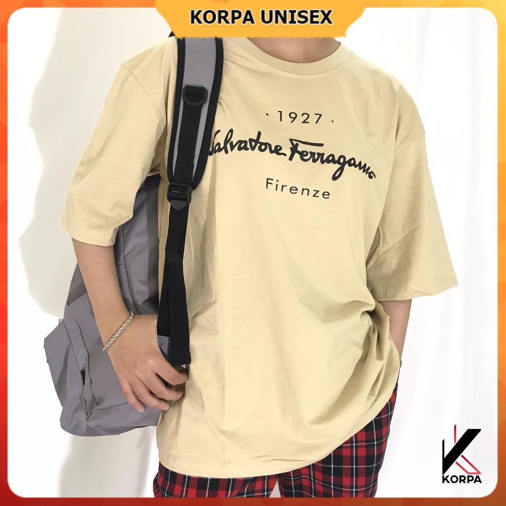 [CÓ ẢNH THẬT] Áo thun tay lỡ form rộng họa tiết 1927 - Unisex nam nữ đều mặc được