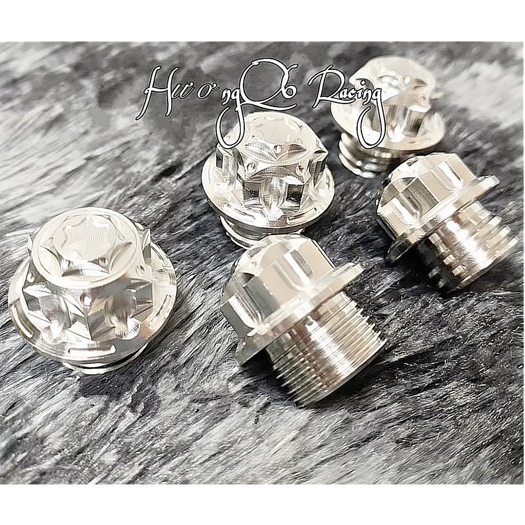 Ốc Nắp Nhớt Salaya Inox 304 Cho Các Dòng Xe Ya - Honda , Su