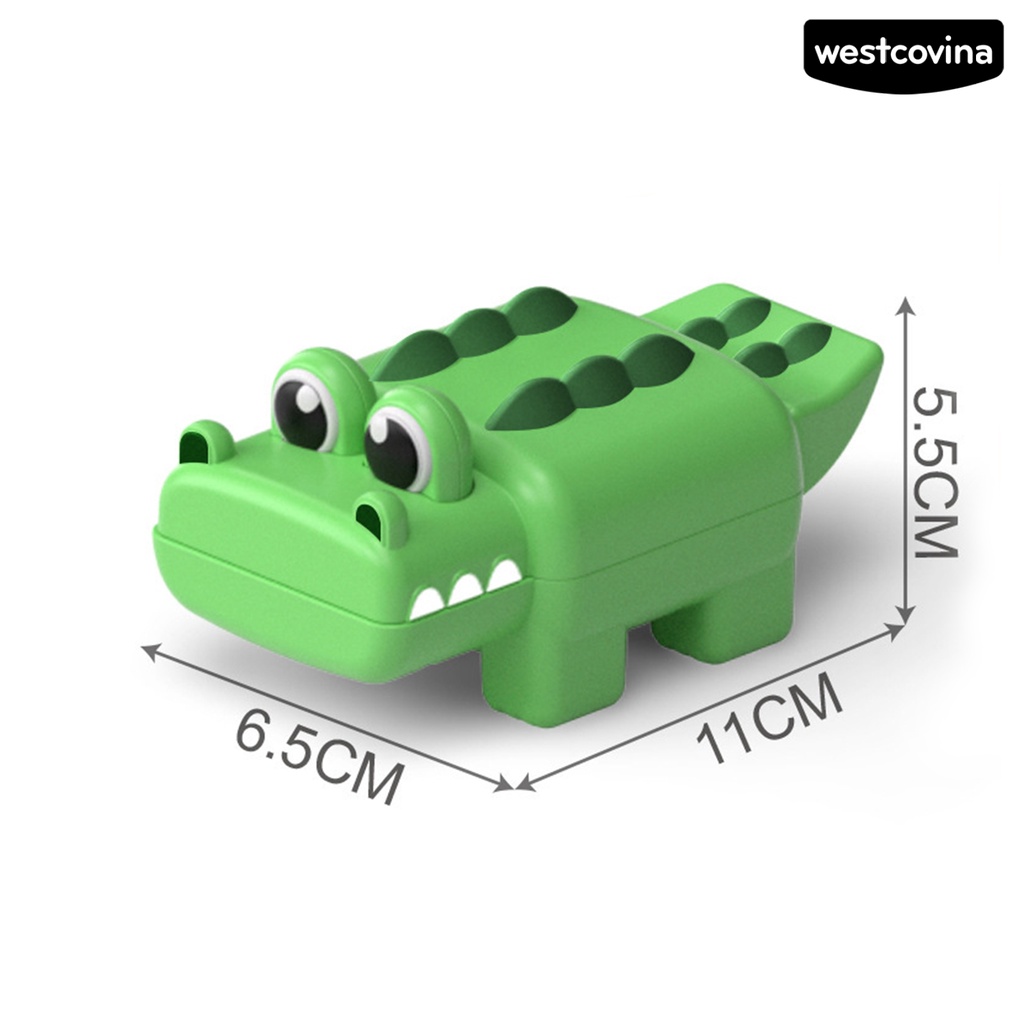 [COD]♋Đồ Chơi Lên Dây Cót Hình Cá Sấu Hoạt Hình Dễ Thương