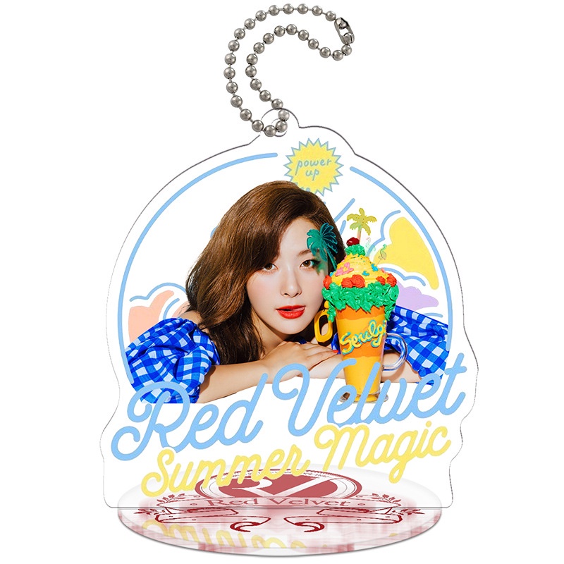Móc Chìa Khóa Hình kpop red velvet Dễ Thương
