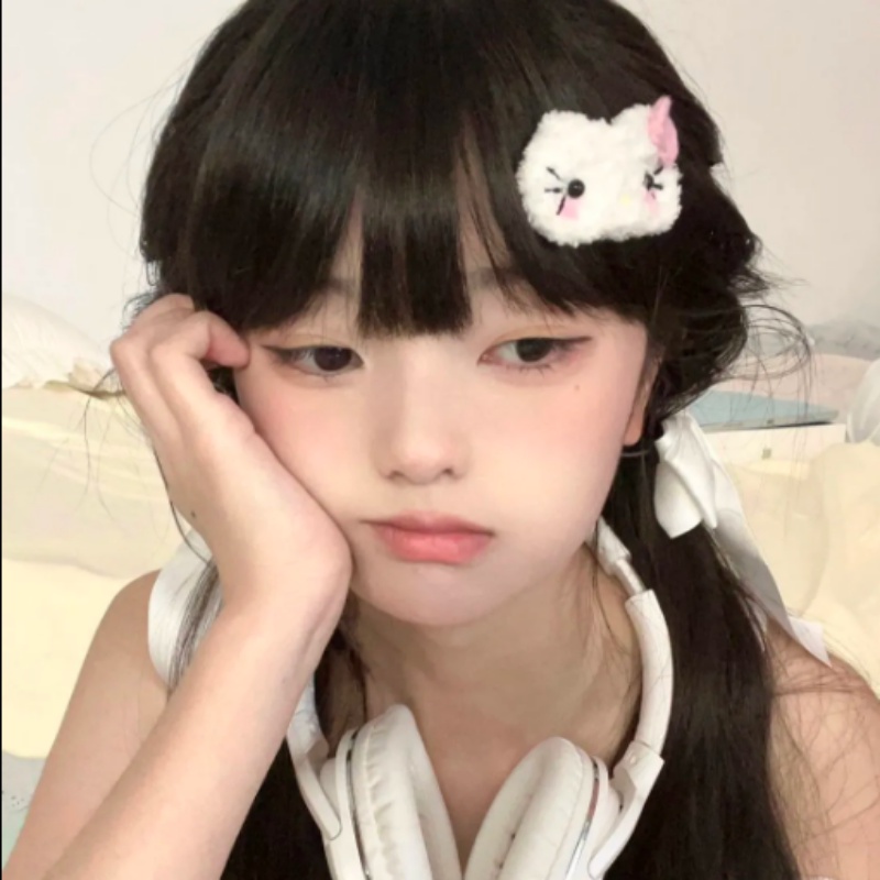 Kẹp Tóc Mái Bằng Lông Nhung Họa Tiết Melody Dễ Thương Xinh Xắn Cho Nữ