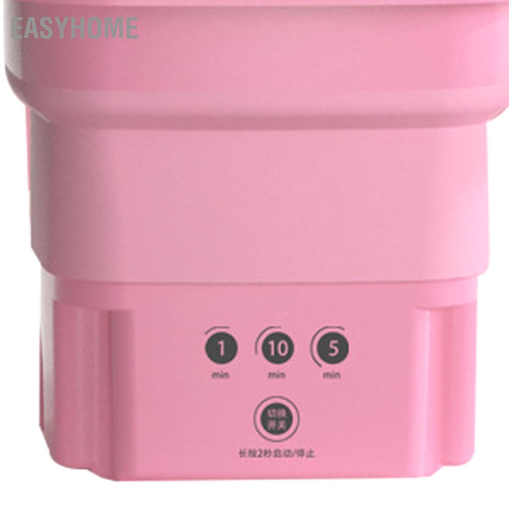 Máy Giặt Mini Tự Động, Máy Giặt Gấp đa năng giặt được cả giày và quần áo THREELIVES