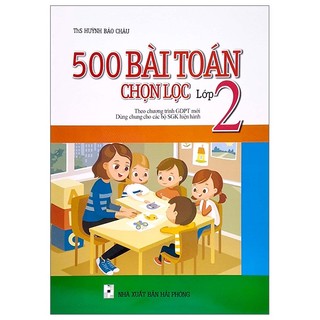 Sách 500 bài toán chọn lọc lớp 2