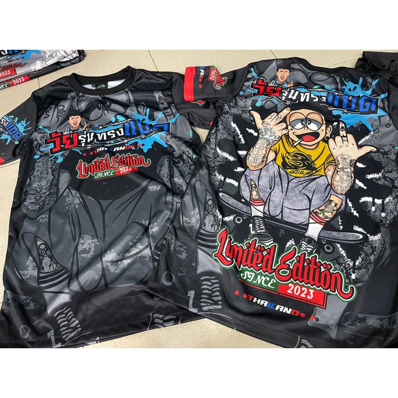 Mới Áo Thun In Hình BADBOY / NOBITA / JRP / MINIONS / APICHART Thái Chất Lượng Cao