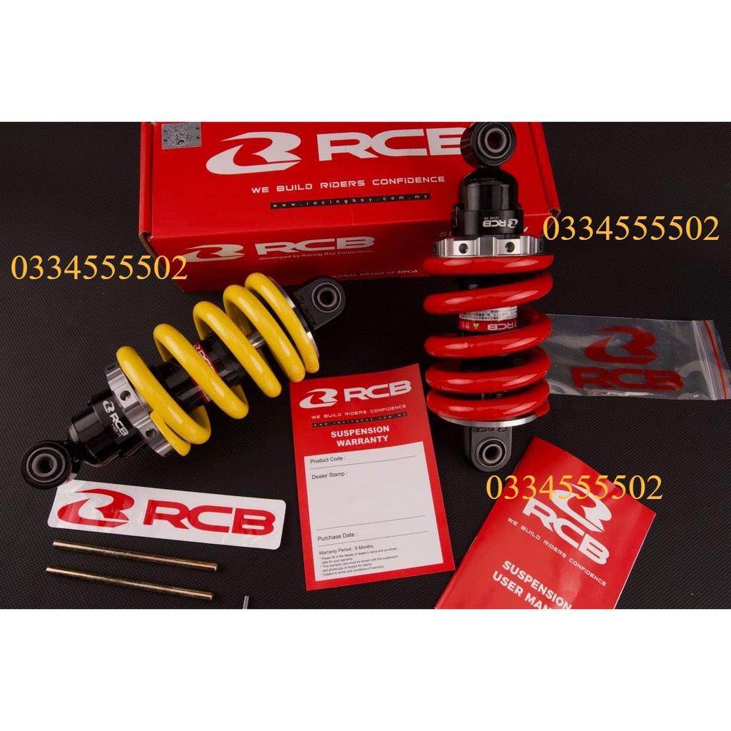 Phuộc sau RCB mẫu M2 Winner Sonic. xe Ex135 - Ex150 -