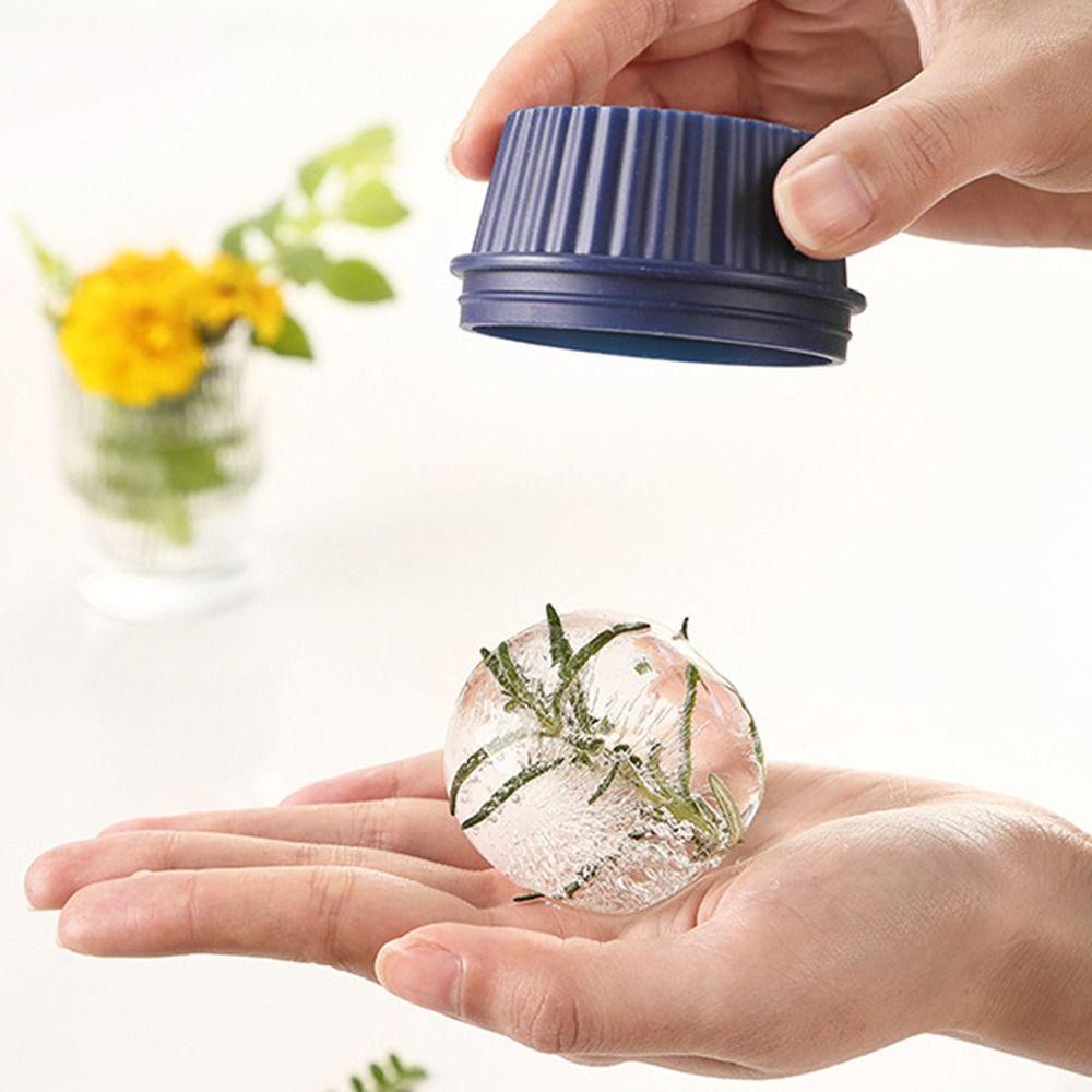 Khuôn Silicone Làm Đá Viên Hình Tròn 1