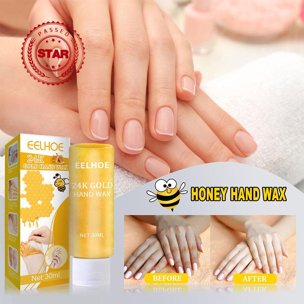 Mặt Nạ Dưỡng Da Tay Chiết Xuất Mật Ong Vàng 24K Chống Lão Hóa Tẩy Tế Bào Chết O0N2 30ml
