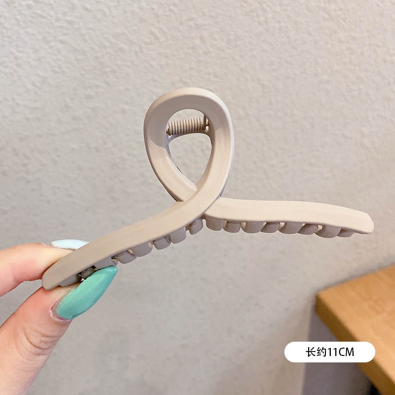 1 Kẹp Tóc Hình Cá Mập Bằng Kim Loại Phong Cách Pháp Cổ Điển Dành Cho Nữ