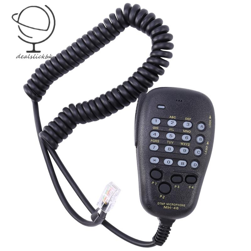 Speaker For YAESU MH-48 MH-48A6J DTMF Speaker Microphone for FT-8800R FT-8900R FT-7900R FT-1807 FT-7800R FT-2900R FT-1900R FT-1500M FT-8500M