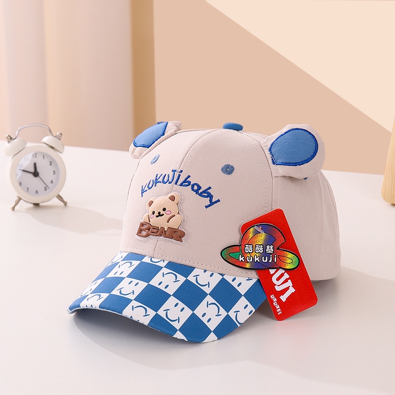 Mũ Lưỡi Trai Cotton In Chữ Đáng Yêu Cho Bé 2-7 Tuổi