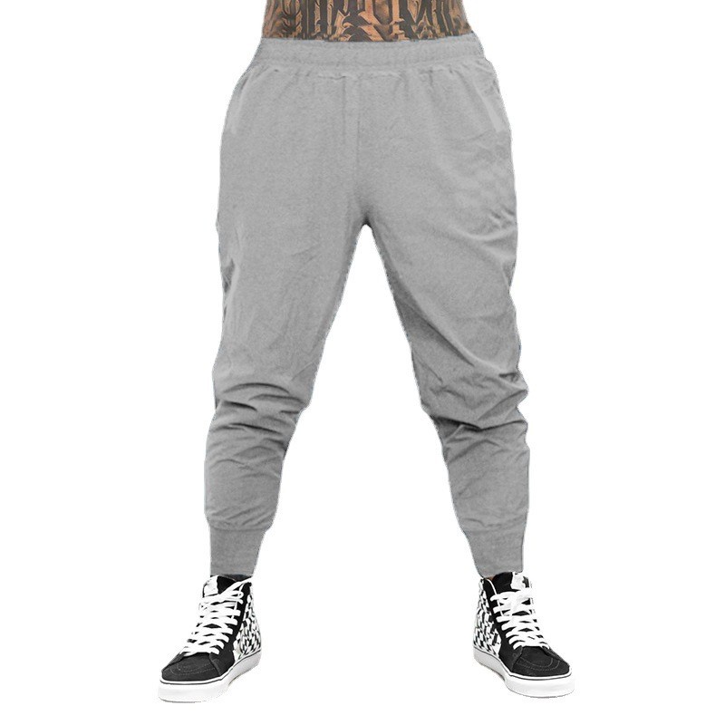 Quần Thể Thao Màu Trơn Dáng Ôm Thoáng Khí Thời Trang Cho Nam