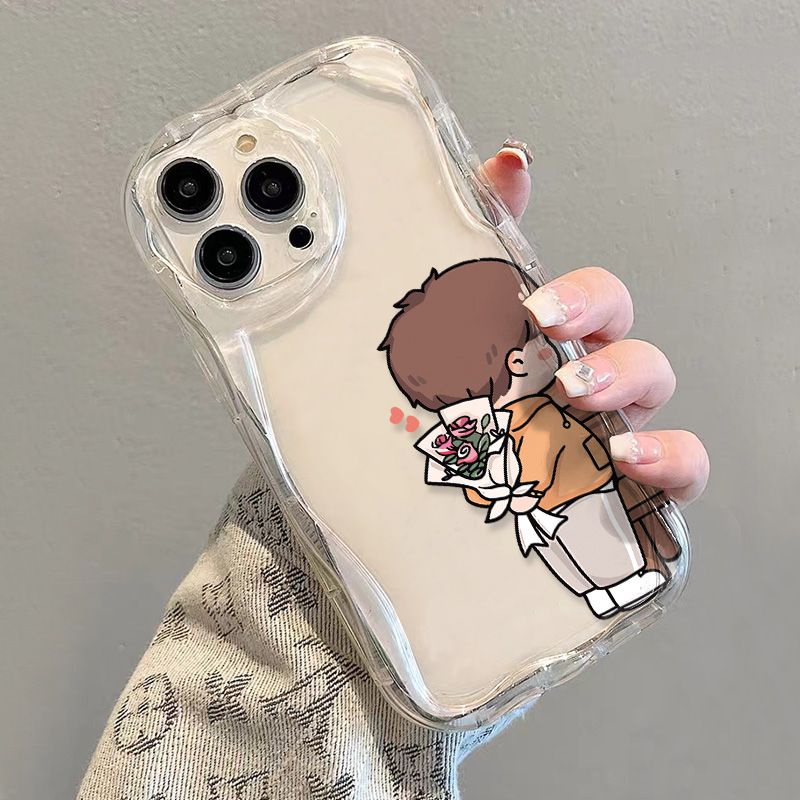 ✅Ốp Điện Thoại Mềm Trong Suốt In Hình Hoa 59NT Cho iPhone14 / 13promax 12 / 11 7 / 8plus xs / xr