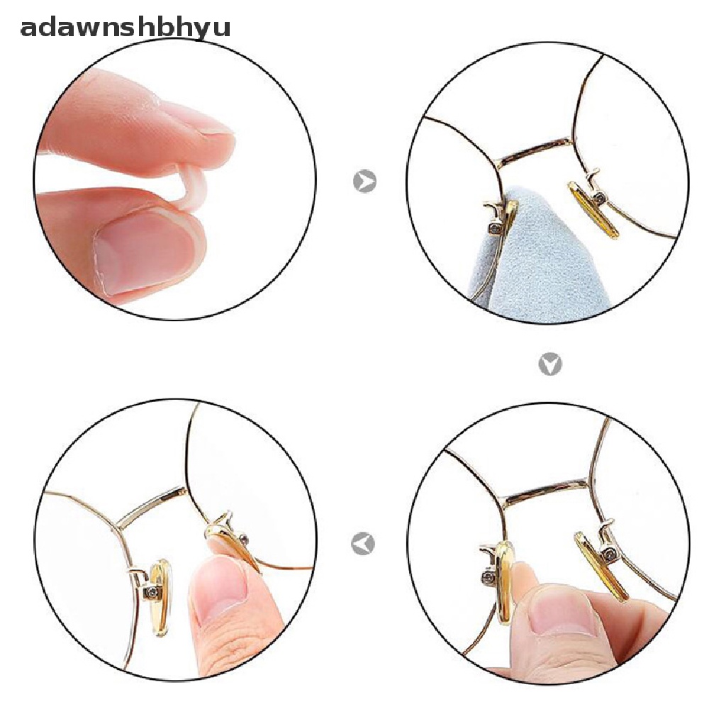 Set 8 Cặp Đệm Mũi Chống Trượt Cho Mắt Kính